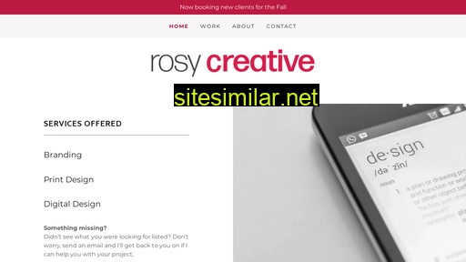 rosycreative.ca alternative sites