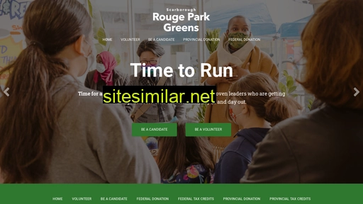 rougeparkgreens.ca alternative sites