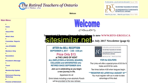 rto-ero33.ca alternative sites
