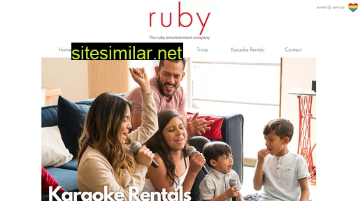 Rubyentertainment similar sites