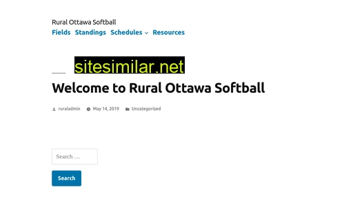 Ruralottawasoftball similar sites