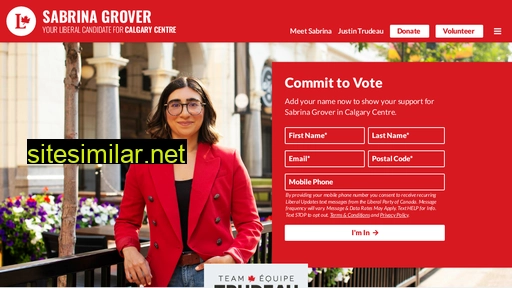 sabrinagrover.liberal.ca alternative sites