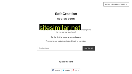 Safacreation similar sites