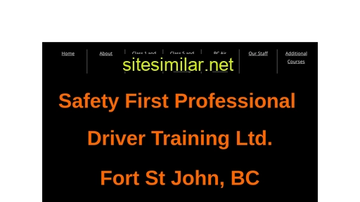 safetyfirstprodrive.ca alternative sites