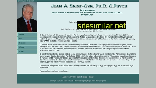 saintcyrpsychology.ca alternative sites