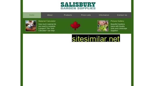 Salisburygardensupplies similar sites