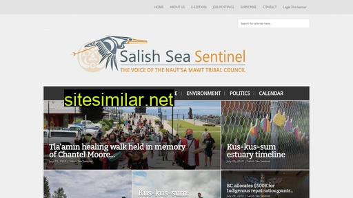 salishseasentinel.ca alternative sites