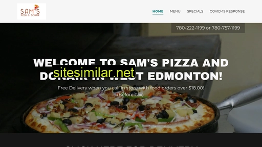 samspizzaanddonair.ca alternative sites