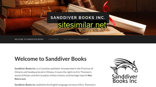 sanddiverbooks.ca alternative sites