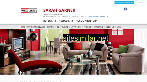 sarahgarner.ca alternative sites