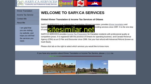 sary.ca alternative sites