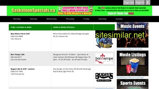 saskatoonspecials.ca alternative sites