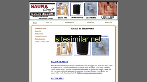 Saunacraft similar sites