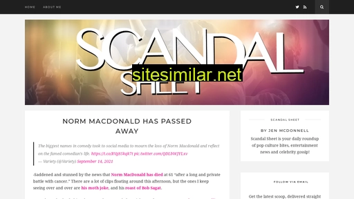 scandalsheet.ca alternative sites
