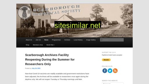 scarboroughhistorical.ca alternative sites