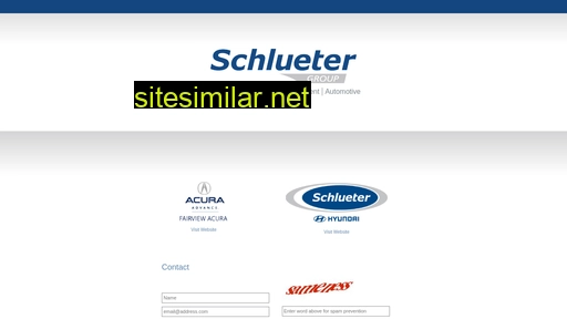 Schluetergroup similar sites