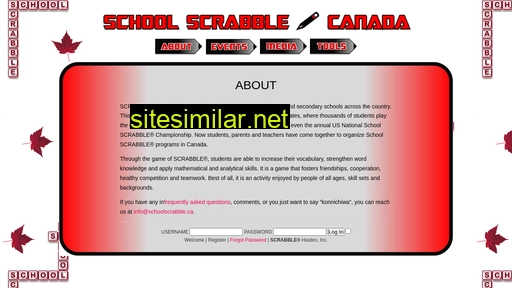 schoolscrabble.ca alternative sites