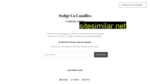 sedgeco.ca alternative sites