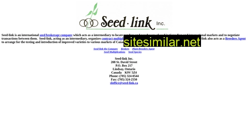 Seed-link similar sites