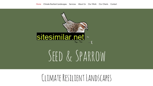 Seedandsparrow similar sites