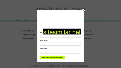 Seedlingsofhope similar sites