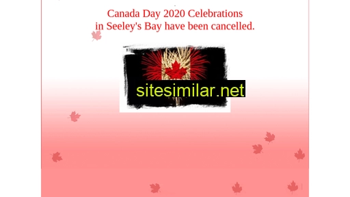 seeleysbaycanadaday.ca alternative sites