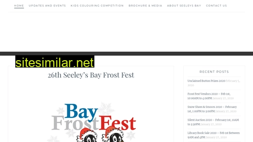 seeleysbayfrostfest.ca alternative sites