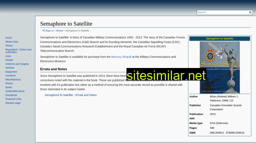 Semaphore-to-satellite similar sites