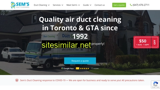 semsductcleaning.ca alternative sites