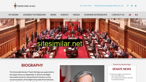 senatorngo.ca alternative sites