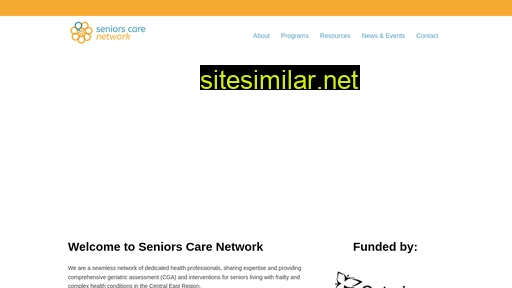 seniorscarenetwork.ca alternative sites
