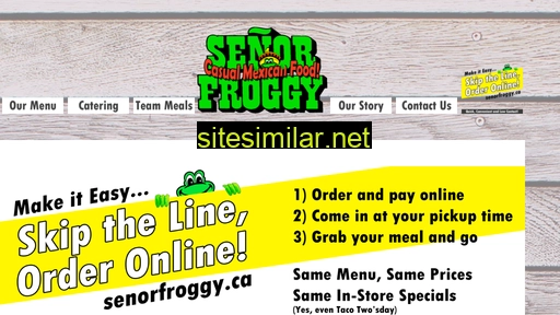 senorfroggy.ca alternative sites