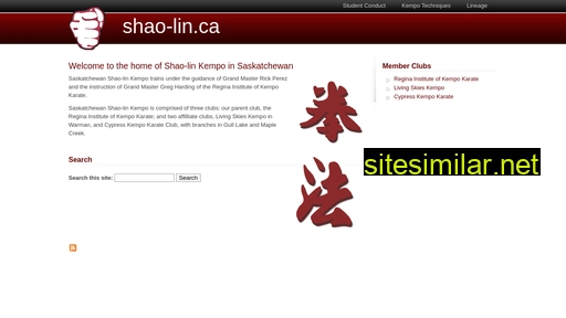 shao-lin.ca alternative sites