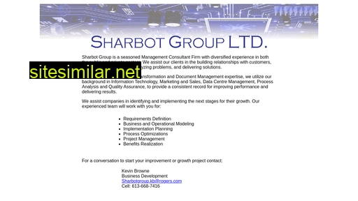 Sharbotgroup similar sites