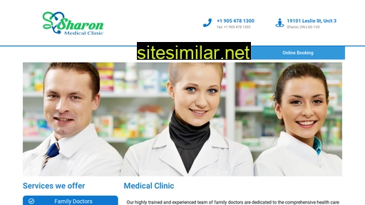 sharonmedicalclinic.ca alternative sites