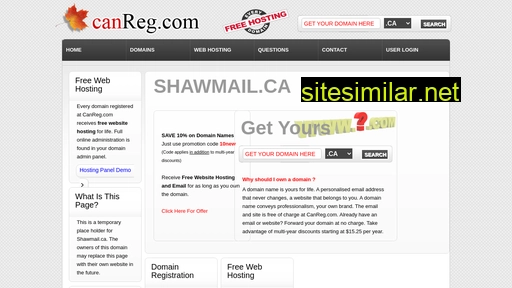 Shawmail similar sites