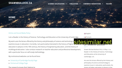 shawnbullock.ca alternative sites