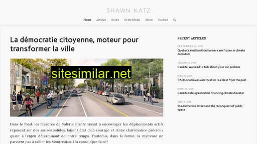 shawnkatz.ca alternative sites