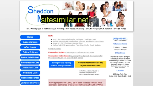 sheddonmedical.ca alternative sites