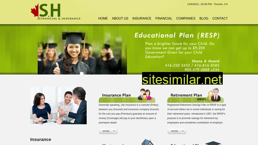 shfinancial.ca alternative sites