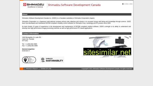 shimadzu.ca alternative sites