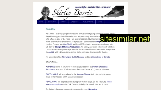 Shirleybarrie similar sites