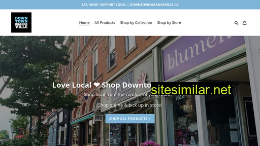 shopdowntownorangeville.ca alternative sites