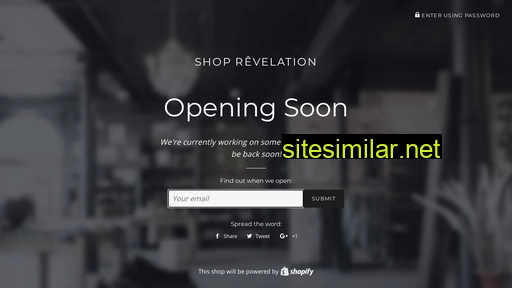 Shoprevelation similar sites