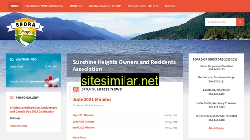 shora-sechelt.ca alternative sites