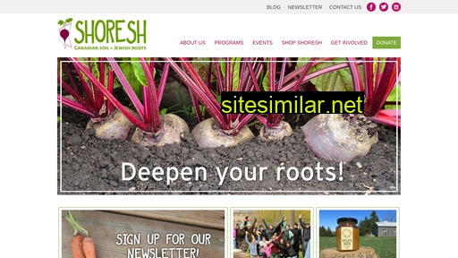 shoresh.ca alternative sites