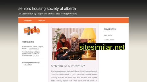 shsa.ca alternative sites