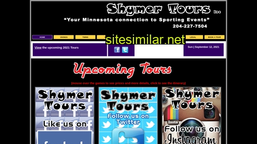shymertours.ca alternative sites