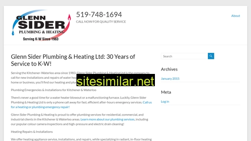 siderplumbing.ca alternative sites