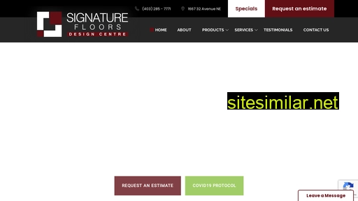 signaturefloors.ca alternative sites